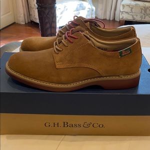 Men’s Size 7 Suede Saddle Oxford Dress Shoes NEW